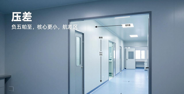 PCR实验室走廊缓冲间设计