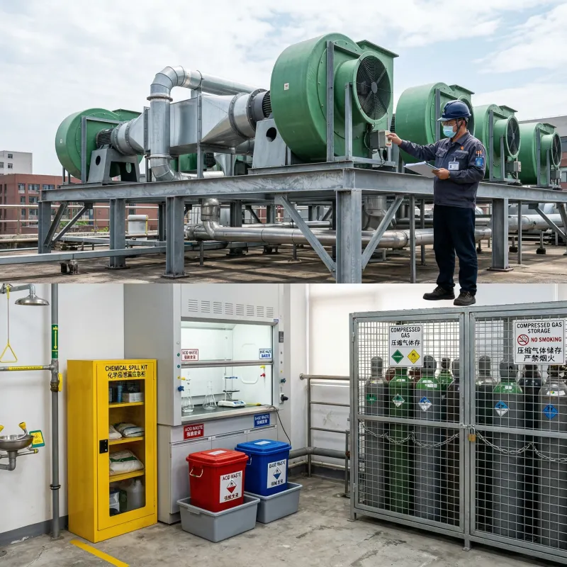 从通风排废到危化接口，理化实验室下一步怎么收口