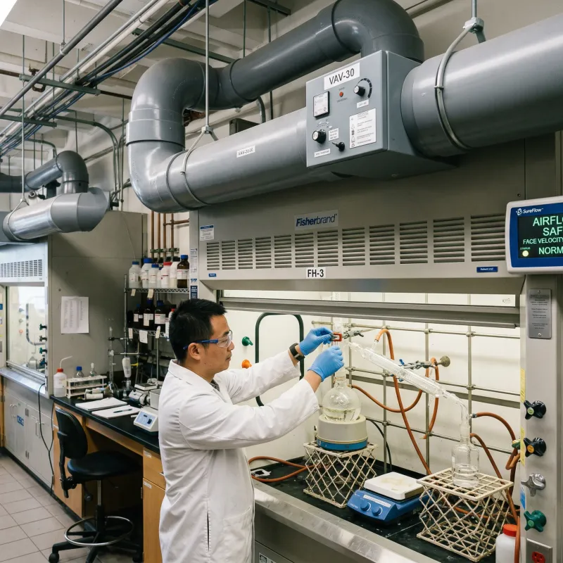 理化实验室先看实验工艺、通风排废和危化接口