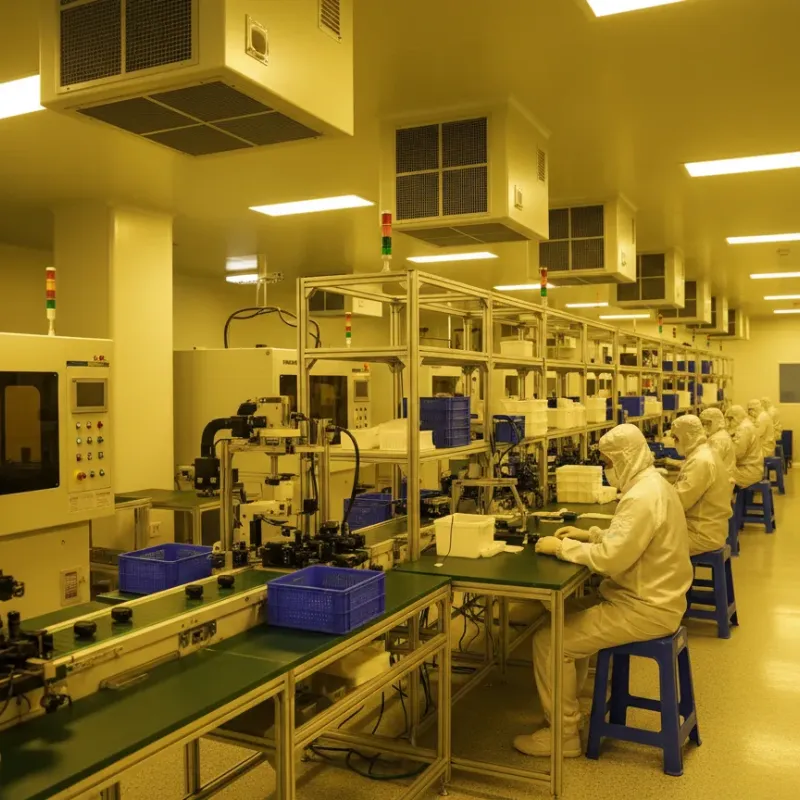 手机镜头光学模组万级洁净车间工程