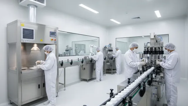化妆品 OEM 工厂 GMP 车间