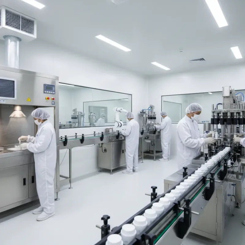 化妆品OEM工厂GMP生产车间净化工程