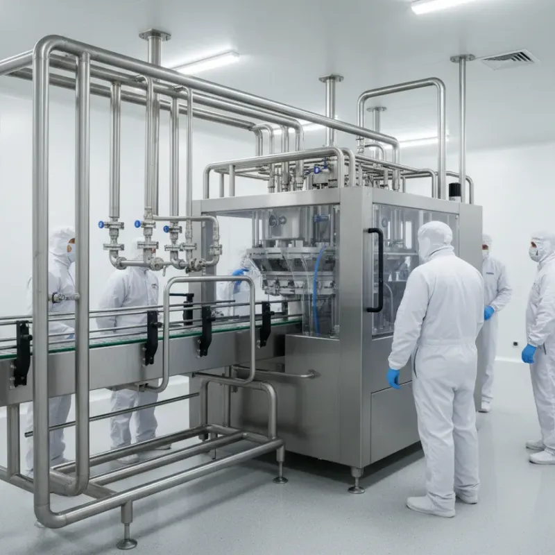 乳制品灌装车间十万级洁净工程