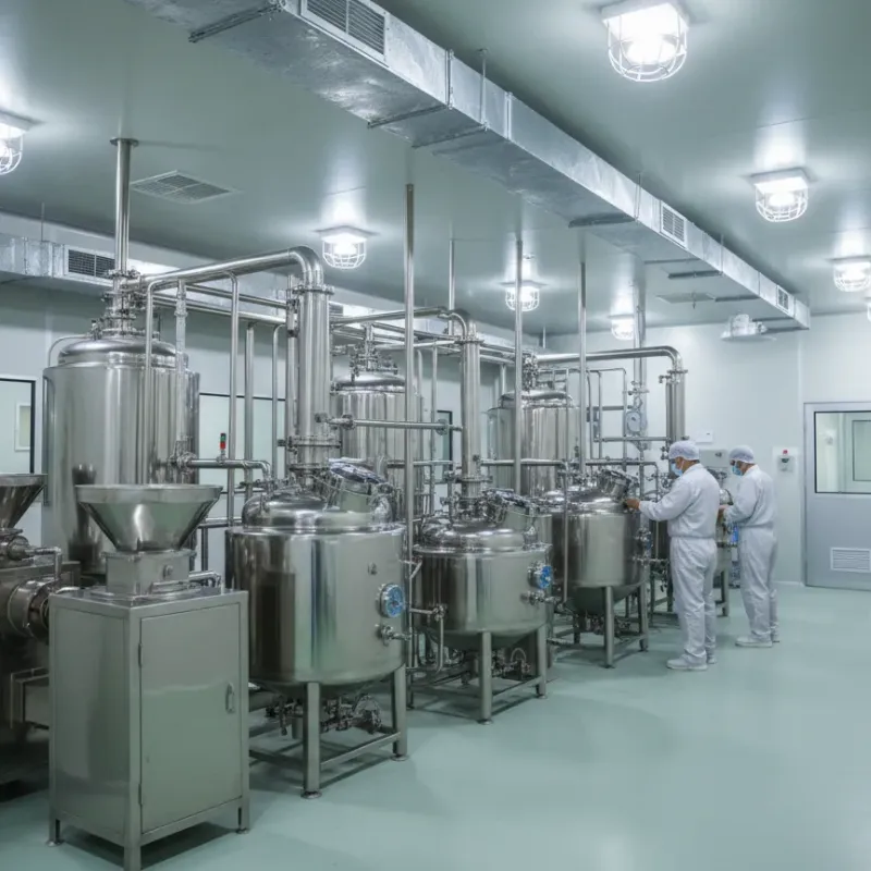 中药提取车间GMP净化工程（D级洁净区）