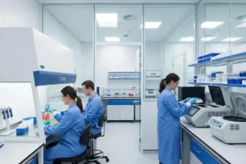 符合欧盟EU GMP标准的重组蛋白疫苗生产车间净化工程（B+A级核心区）