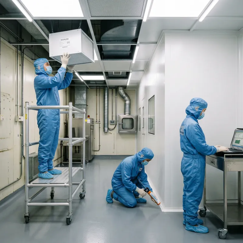 三大服务，覆盖洁净室全生命周期