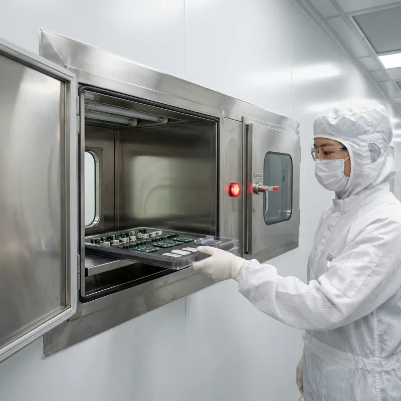 传递窗：物料进出洁净区的安全通道