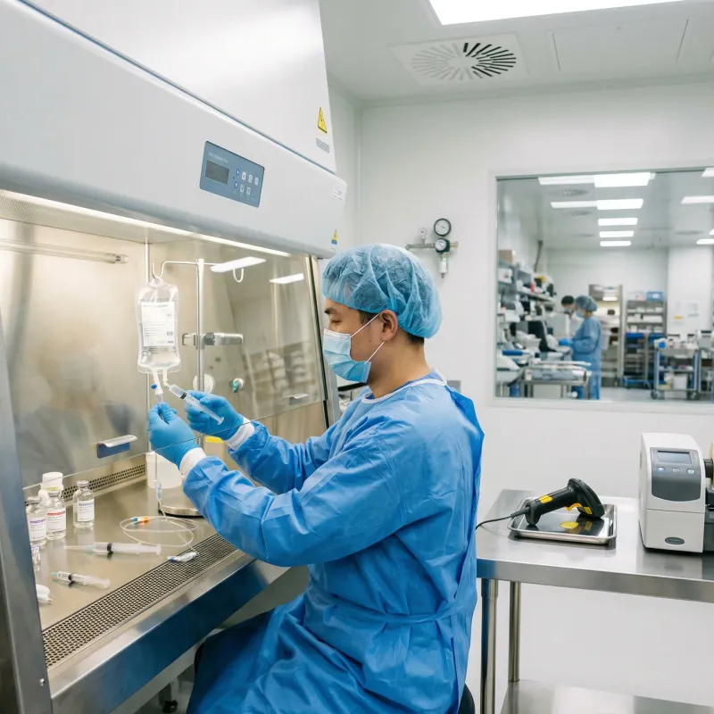 静配中心：让每一袋输液都安全配制