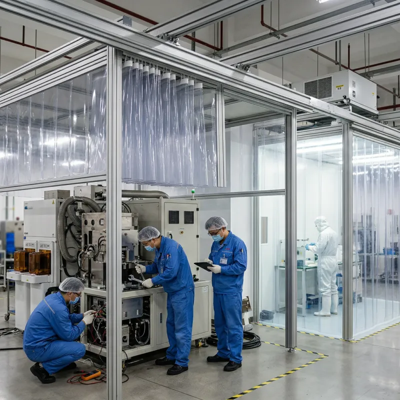 开合洁净室：大型设备维护的终极方案