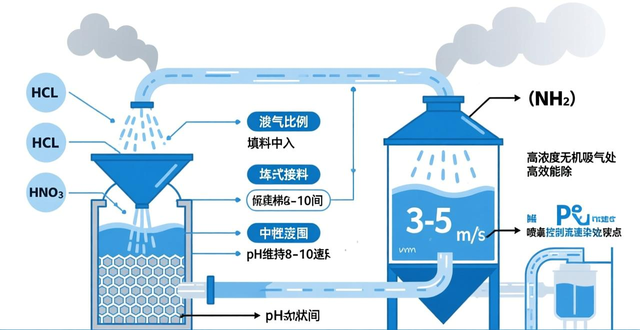 实验室臭气处理系统_实验室通风系统_华巨升通风柜