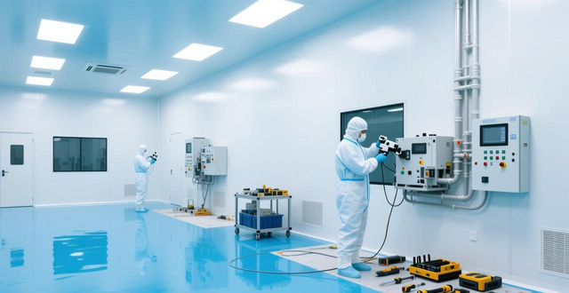 洁净室施工程序_净化施工工程施工流程_生物医药企业净化车间施工