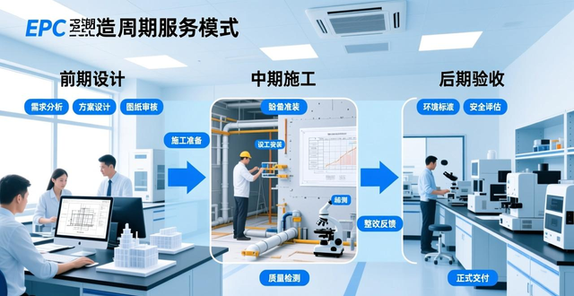 PCR实验室改造_PCR实验室装修规范_PCR实验室空气循环设计