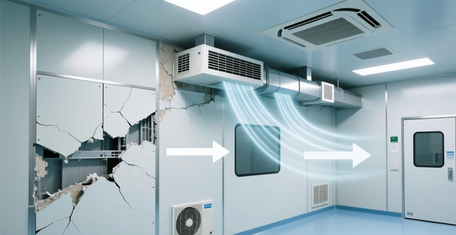 洁净棚彩钢板换新要多少钱?注意避免只换板引发的后期问题 - 广东森培环境工程