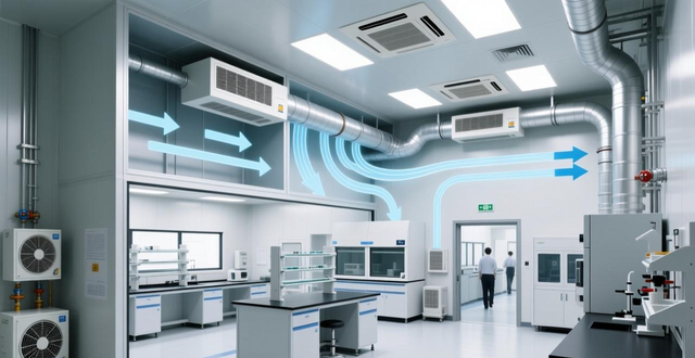 生物实验室装修避坑指南，如何设计安全可靠的气流与布局 - 广东森培环境工程
