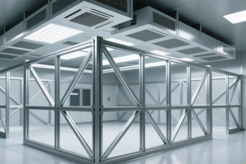 洁净棚铝型材更换全流程成本解析，彻底杜绝反复停产