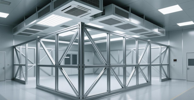 洁净棚铝型材更换全流程成本解析,彻底杜绝反复停产 - 广东森培环境工程