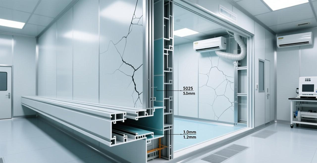 无尘车间铝型材选型指南,铝合金地槽、净化铝材怎么选? - 广东森培环境工程