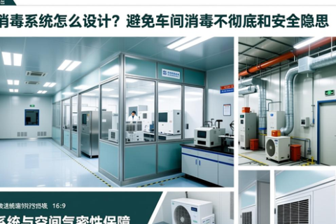 臭氧消毒系统怎么设计？避免车间消毒不彻底和安全隐患