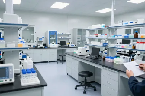 PCR实验室装修公司 - 净化工程技术示意图 1