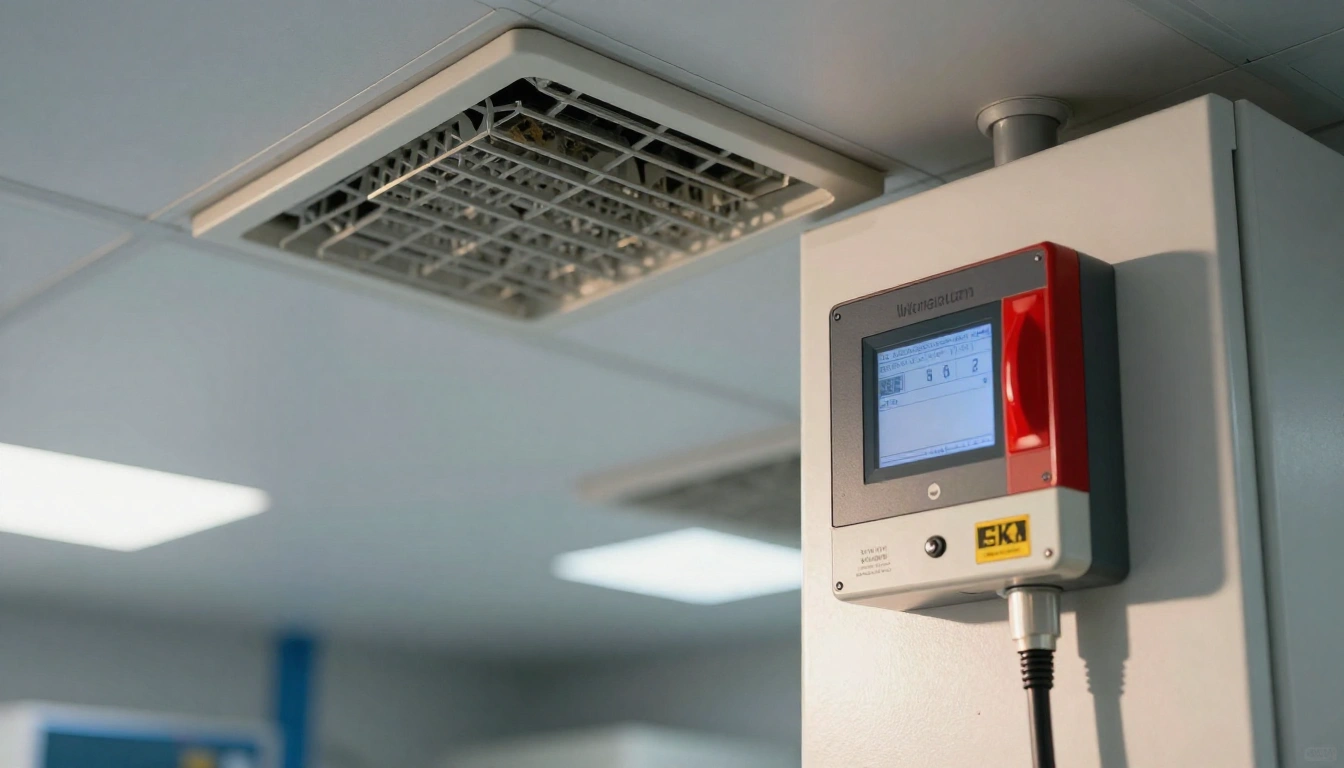 ISO 14644-1 实操陷阱:为何你的 Class 7 洁净室粒子数总在临界值跳动? - 净化工程技术示意图