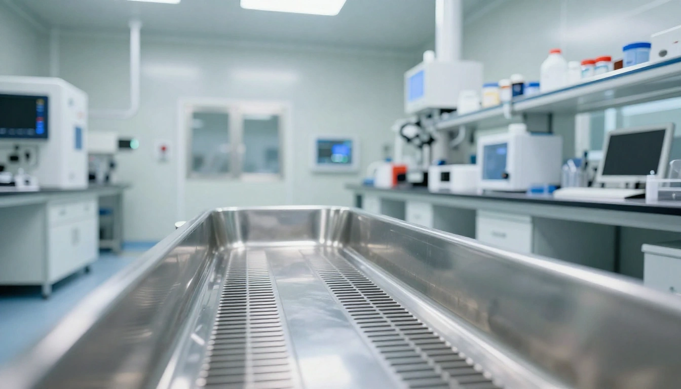 PCR实验室装修招标：基于GB 19489标准的压差梯度控制与气流组织优化方案 - 净化工程技术示意图