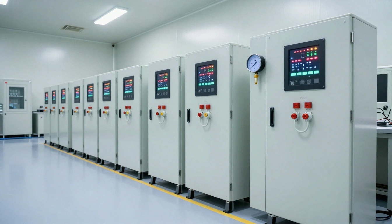 基于ISO 14644与GMP动态标准的十万级净化车间HVAC系统设计详解 - 净化工程技术示意图