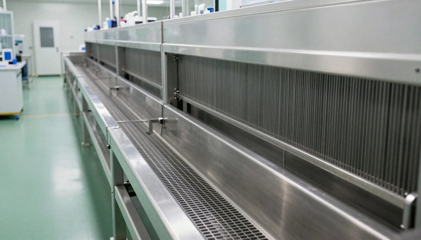 实验室装修规范及标准：基于 ISO 14644 的洁净度控制与交叉污染隔离方案 - 净化工程技术示意图