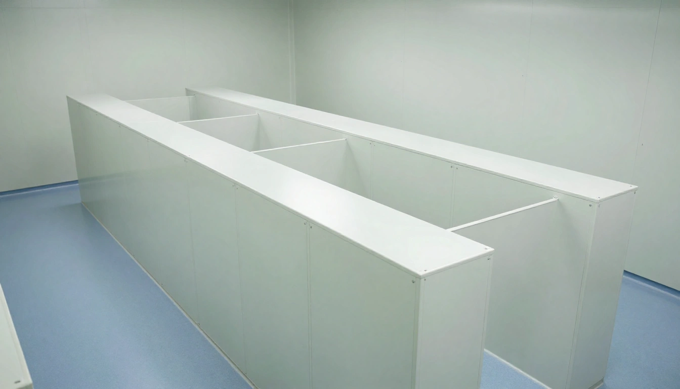 实验室装修规范及标准：基于 ISO 14644 的洁净度控制与交叉污染隔离方案 - 净化工程技术示意图