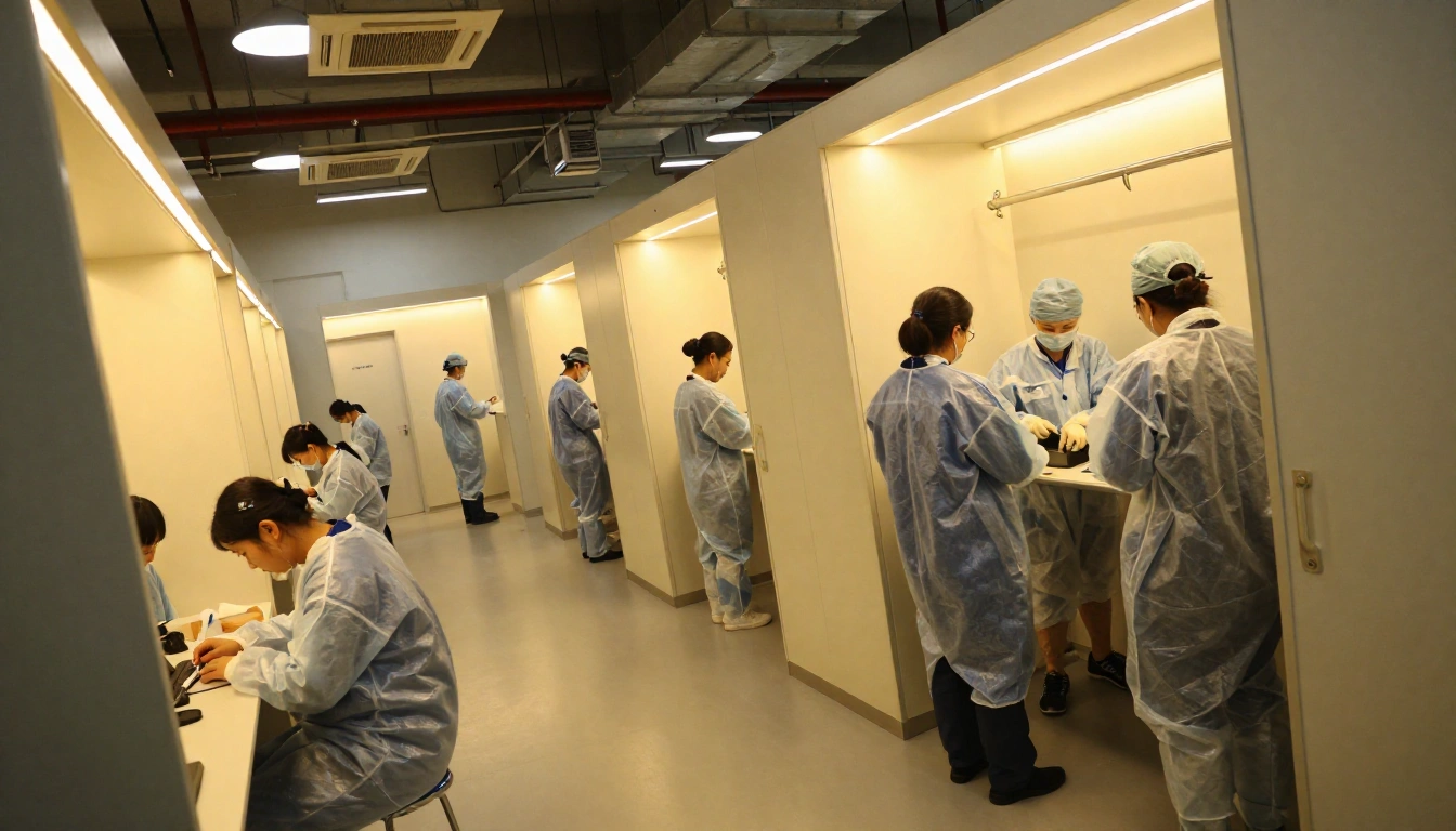 VAV通风系统调试现场图集:捕捉阀门延迟导致的废气倒灌瞬间 - 净化工程技术示意图