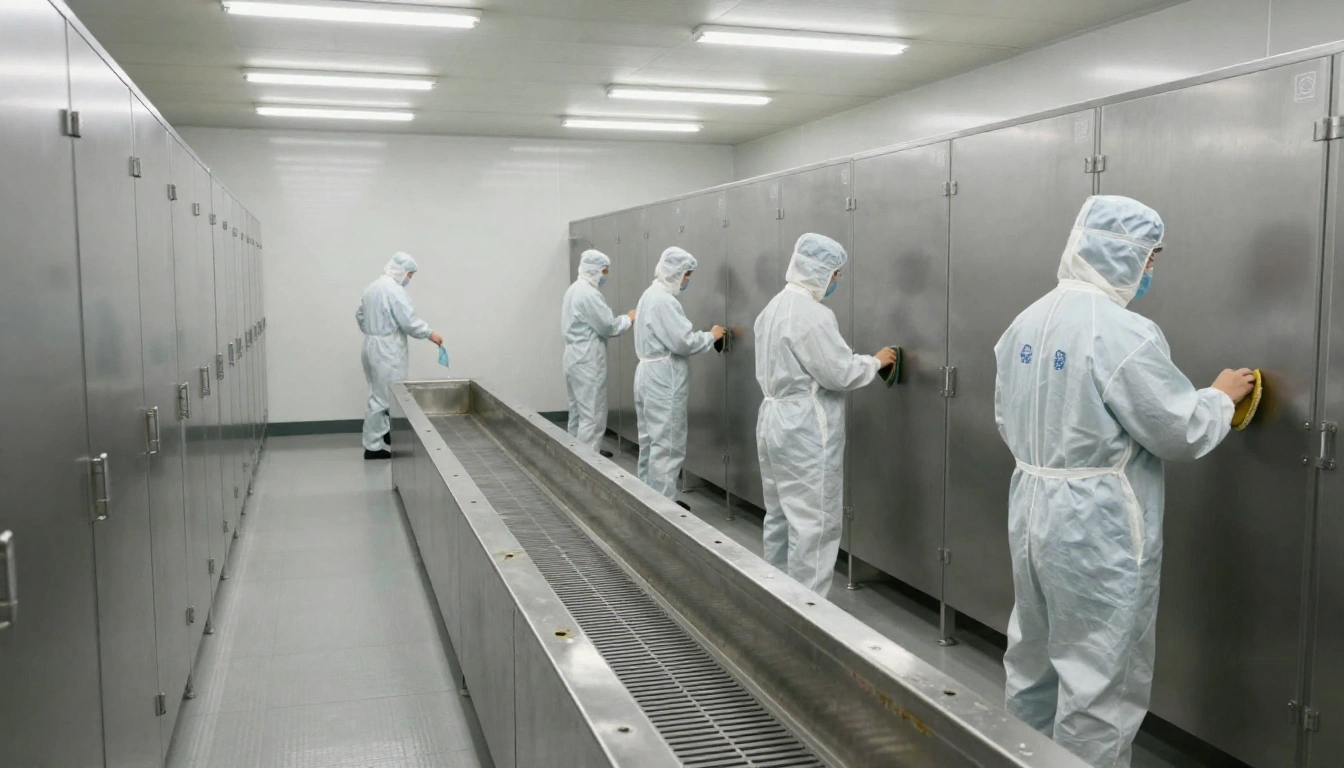 锂电池涂布车间造价拆解：FFU数量与彩钢板选型的成本博弈 - 净化工程技术示意图 1