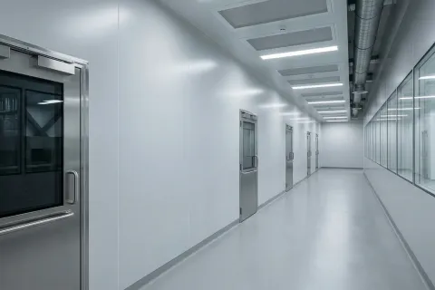 生物安全实验室建设与P2/P3设计施工场景图