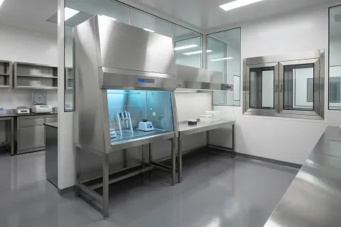 PCR实验室污染控制与分区示意