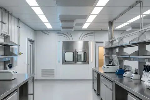 PCR实验室系统设计与交付示意