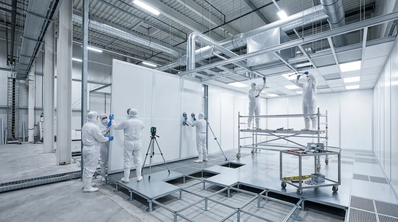 洁净厂房设计施工 - 净化工程技术示意图