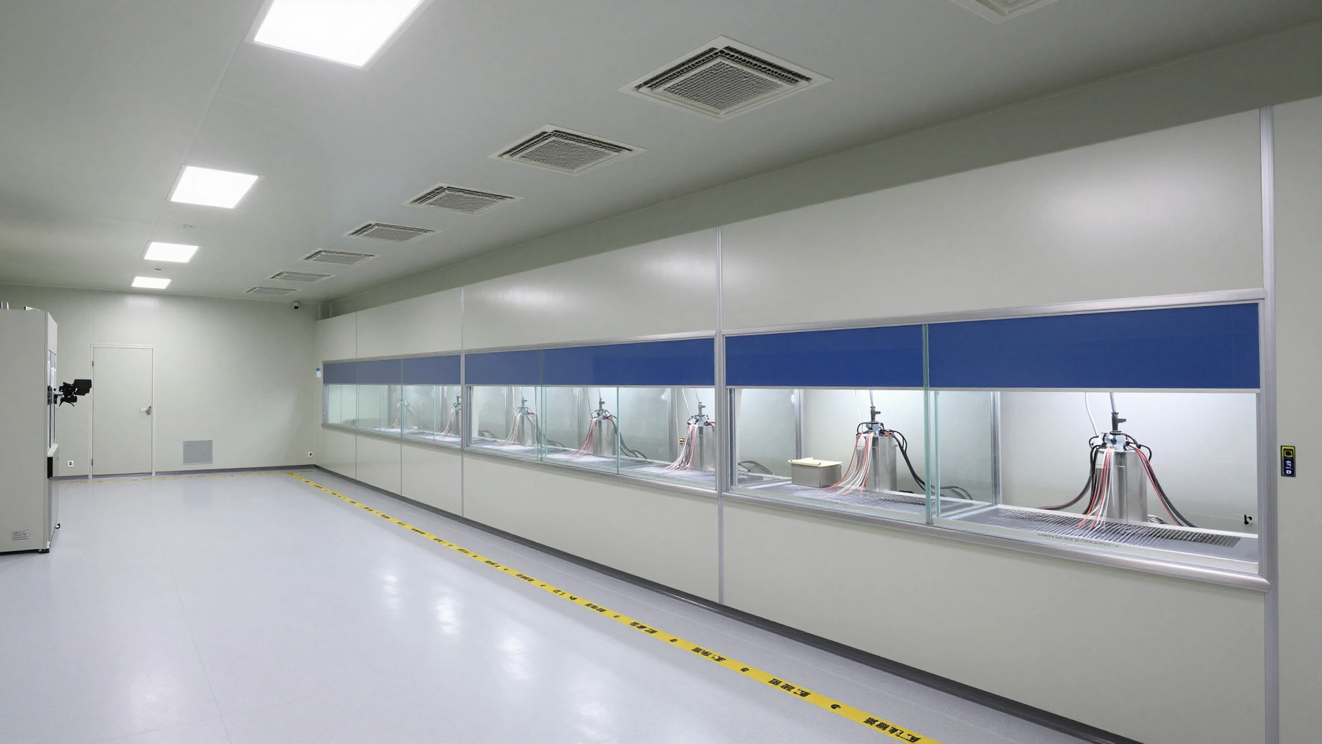 百级洁净室 - 更换作业的洁净动态控制与验证衔接