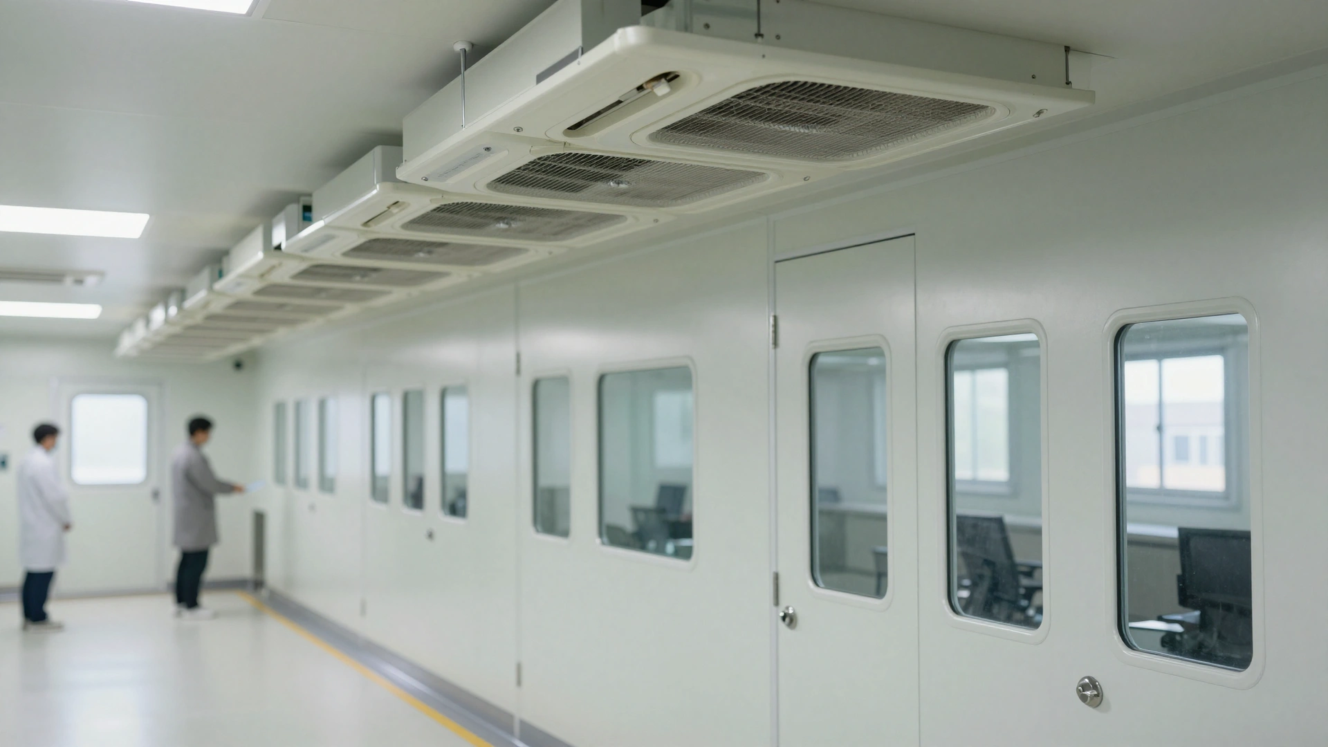 洁净室净化 - 温湿度精度与冷热负荷构成的根本不同