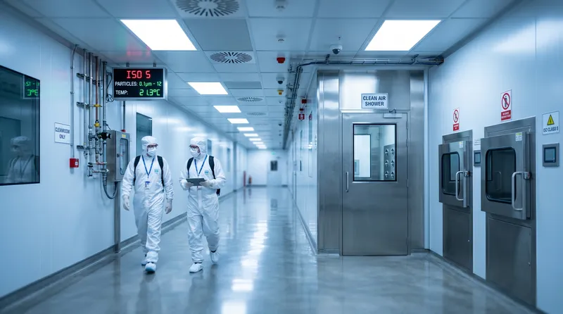 无尘车间管理规定2025 - 净化工程技术示意图