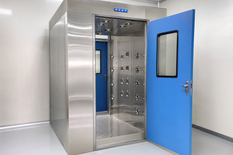 智能双开门风淋室