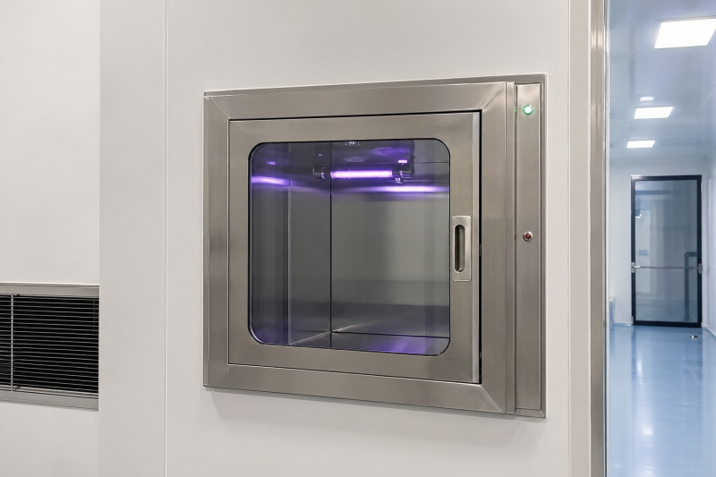 互锁层流传递窗