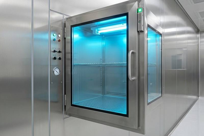 互锁层流传递窗