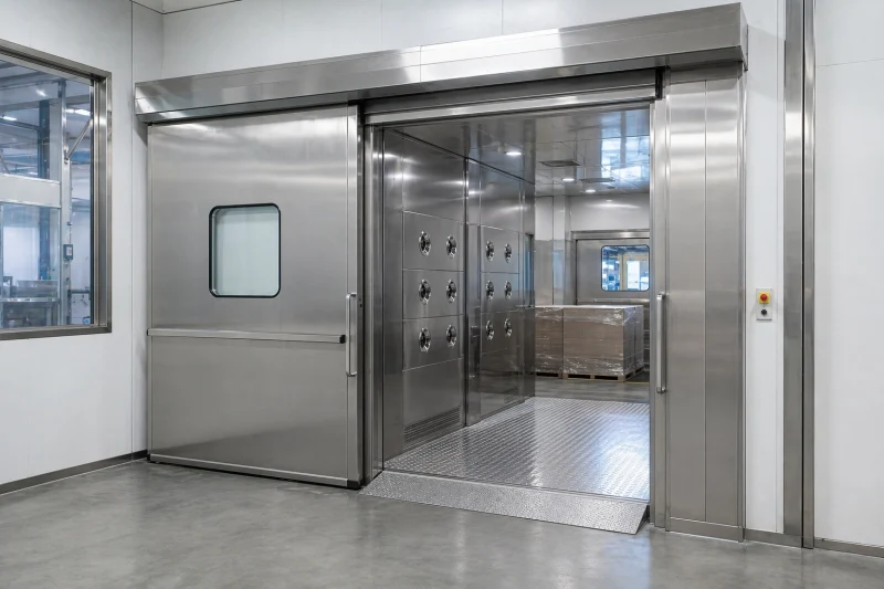 重型平移门货淋室