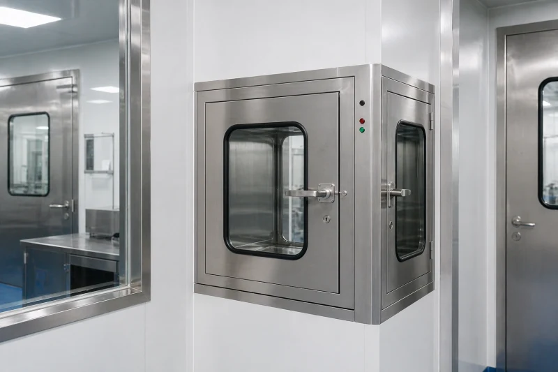 互锁层流传递窗