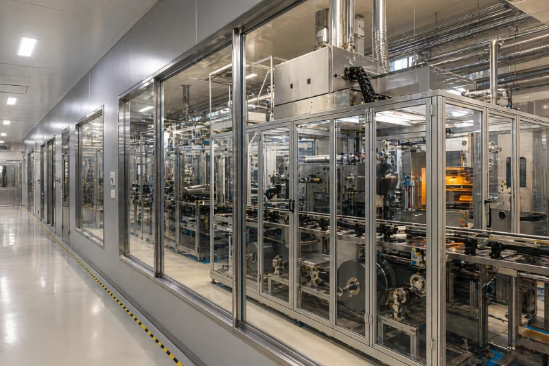 新能源电池无尘车间
